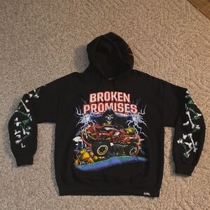 Broken Promises Hot Wheels Reaper Hoodie Unisex Large